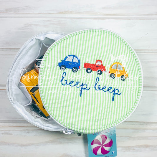 2072 - CAR TRIO - BUTTON BAG