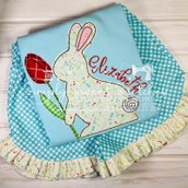 1538 - EASTER - APPLIQUE CHILD SHIRT