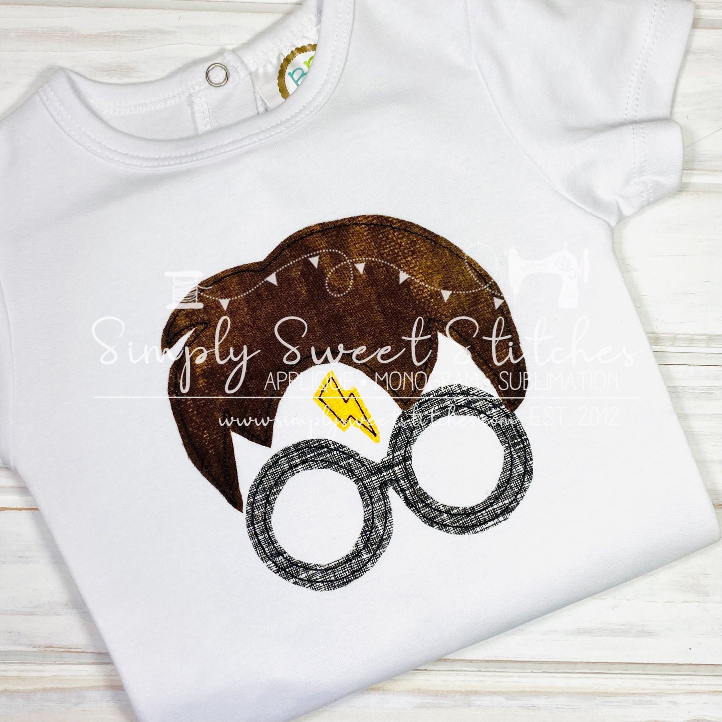 2093 - WIZARD BOY - APPLIQUE CHILD SHIRT