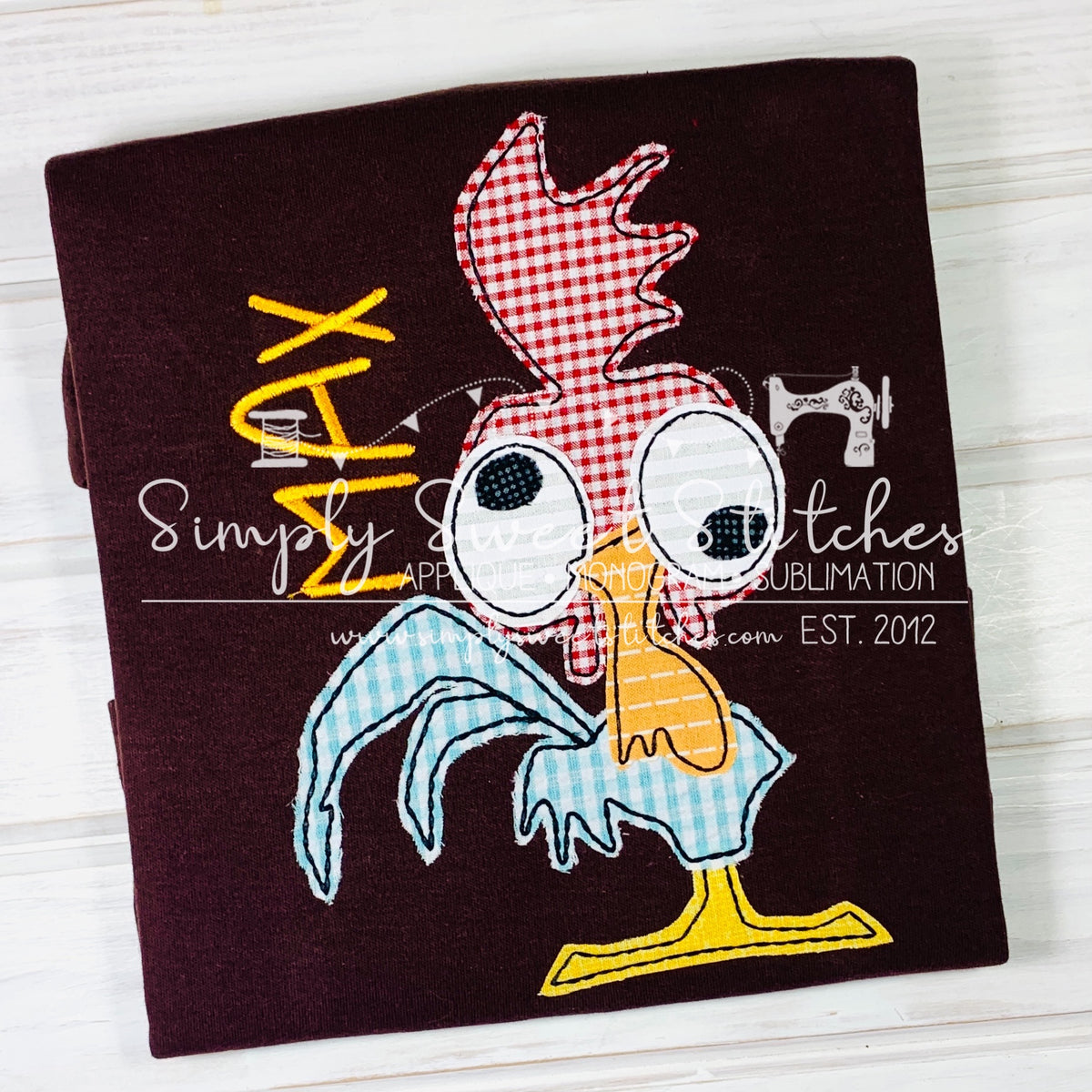 1956 - HEI HEI CHICKEN - APPLIQUE CHILD SHIRT