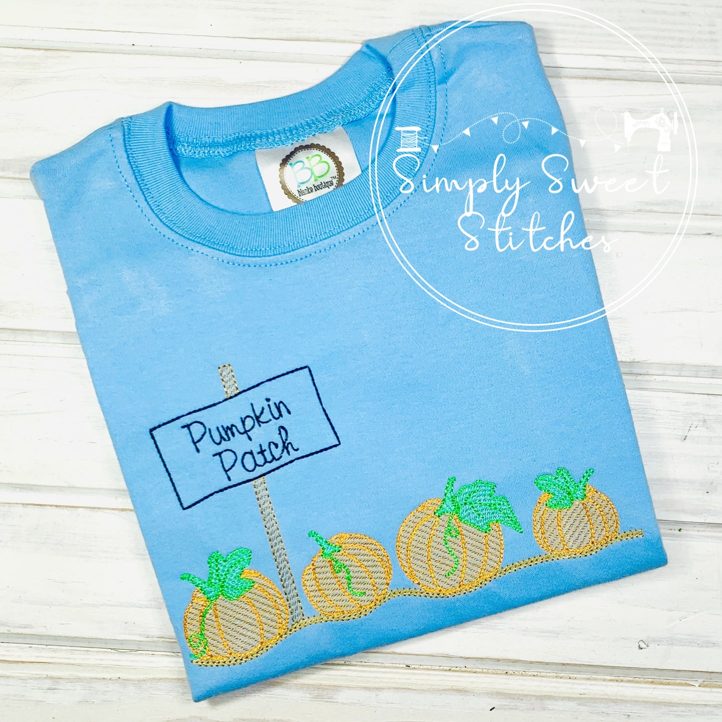 2158 - PUMPKIN PATCH - SKETCH CHILD SHIRT