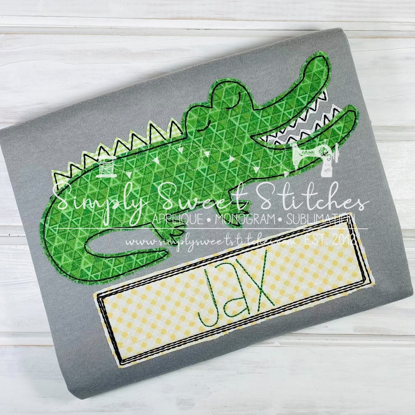 1993 - ALLIGATOR - APPLIQUE CHILD SHIRT