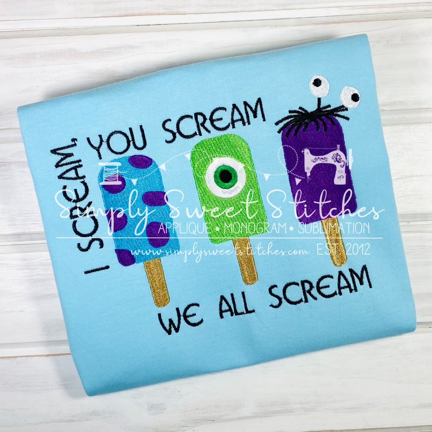 2030 - I SCREAM, YOU SCREAM, WE SCREAM - SKETCH CHILD SHIRT