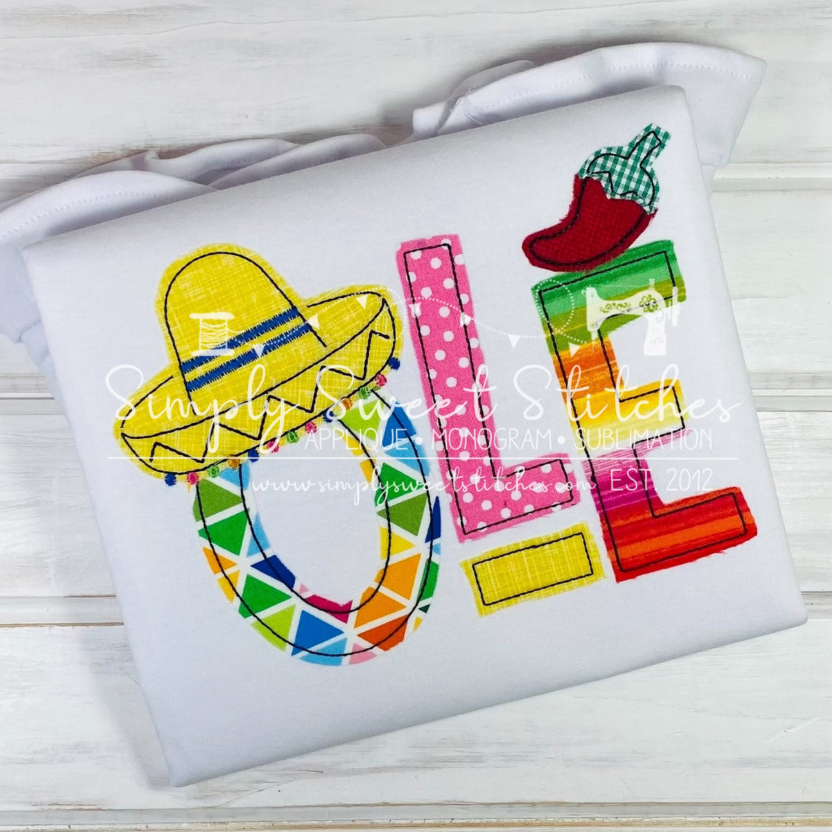 1979 - OLE GIRL - APPLIQUE CHILD SHIRT