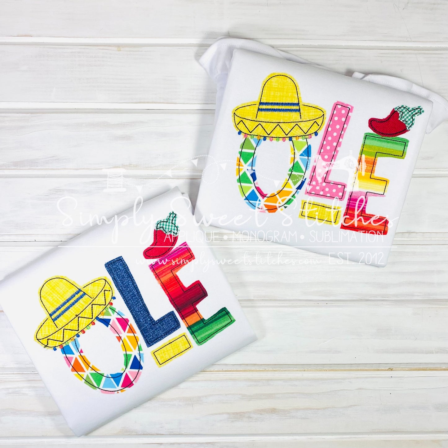 1979 - OLE GIRL - APPLIQUE CHILD SHIRT