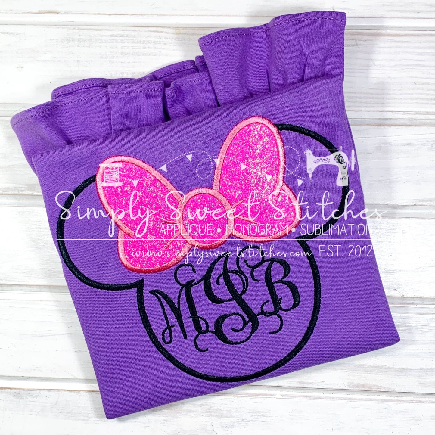 1945 - MISS MOUSE - APPLIQUE CHILD SHIRT