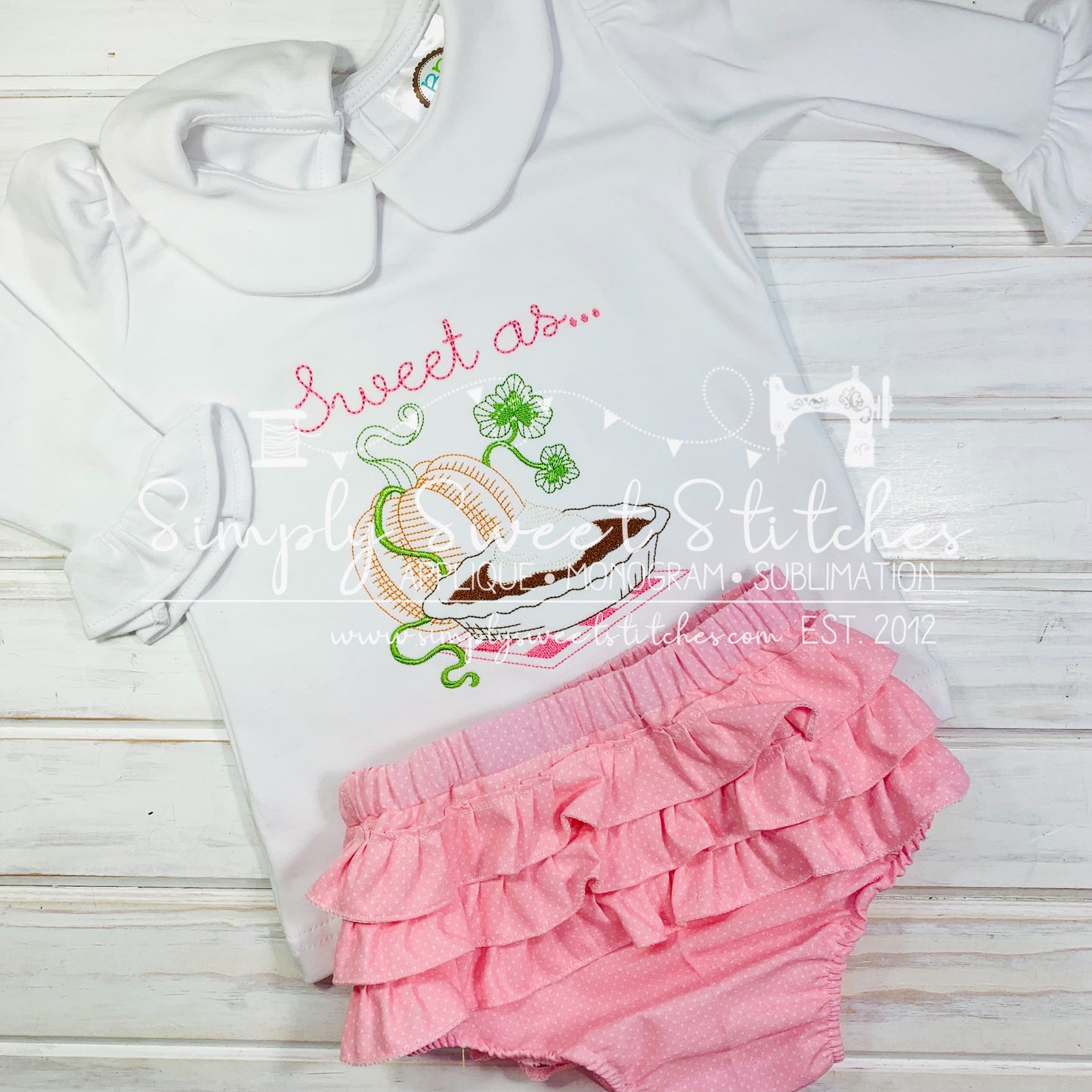 2160 - SWEET AS PIE PUMPKIN - SKETCH CHILD SHIRT