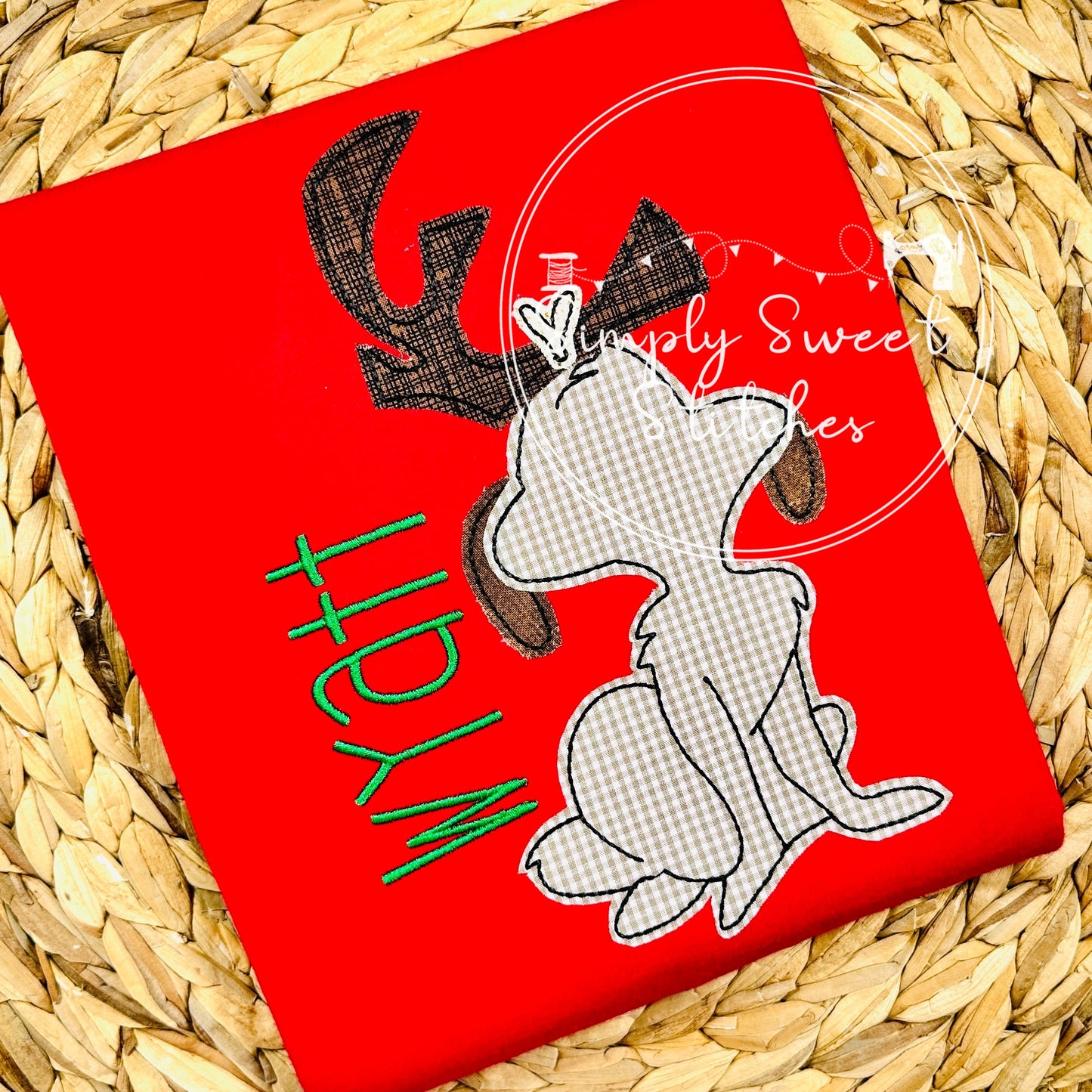 2382 - MAX THE DOG - APPLIQUE CHILD SHIRT