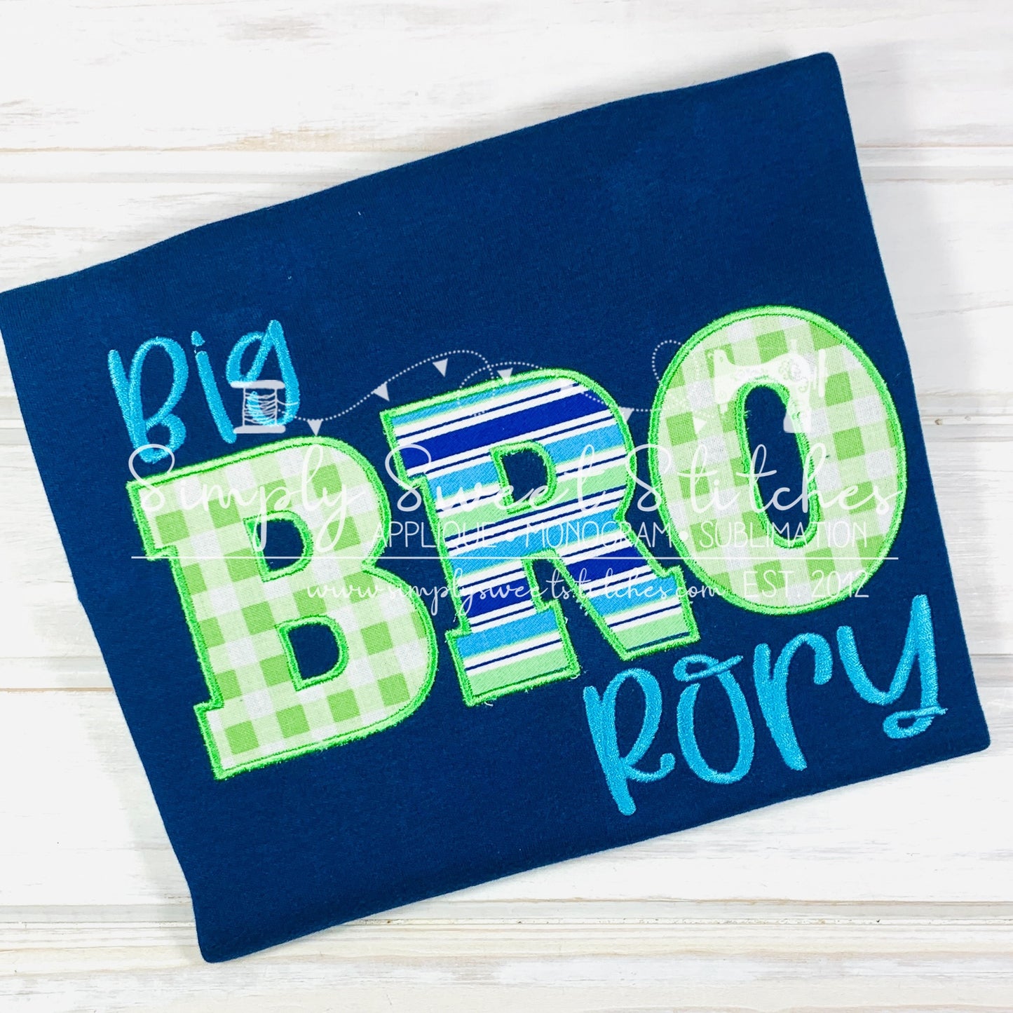1031 - BIG BRO - APPLIQUE CHILD SHIRT