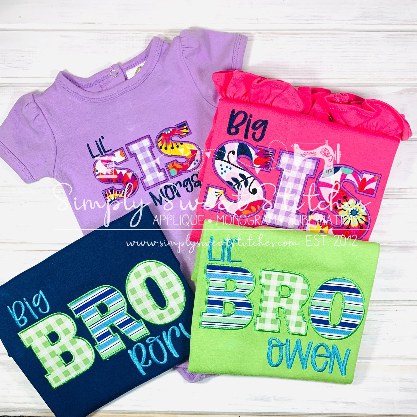 1031 - BIG BRO - APPLIQUE CHILD SHIRT