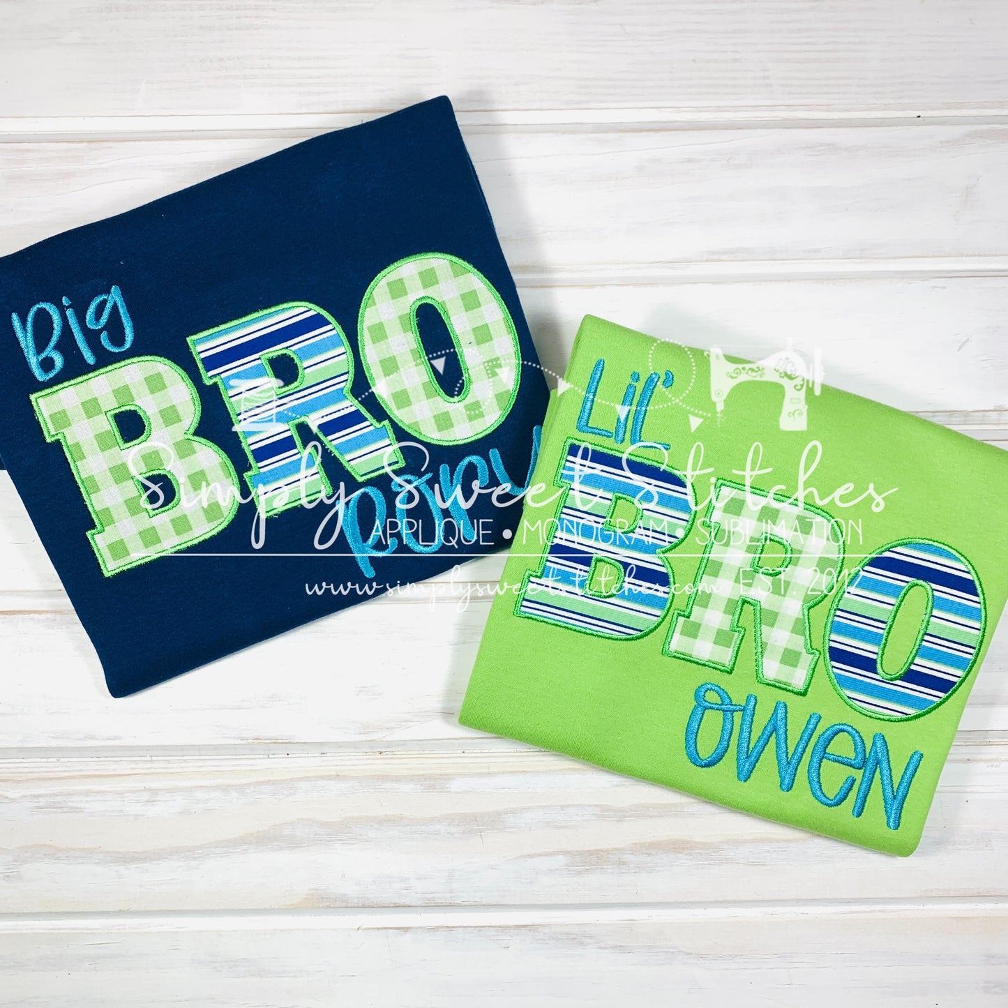 1031 - BIG BRO - APPLIQUE CHILD SHIRT