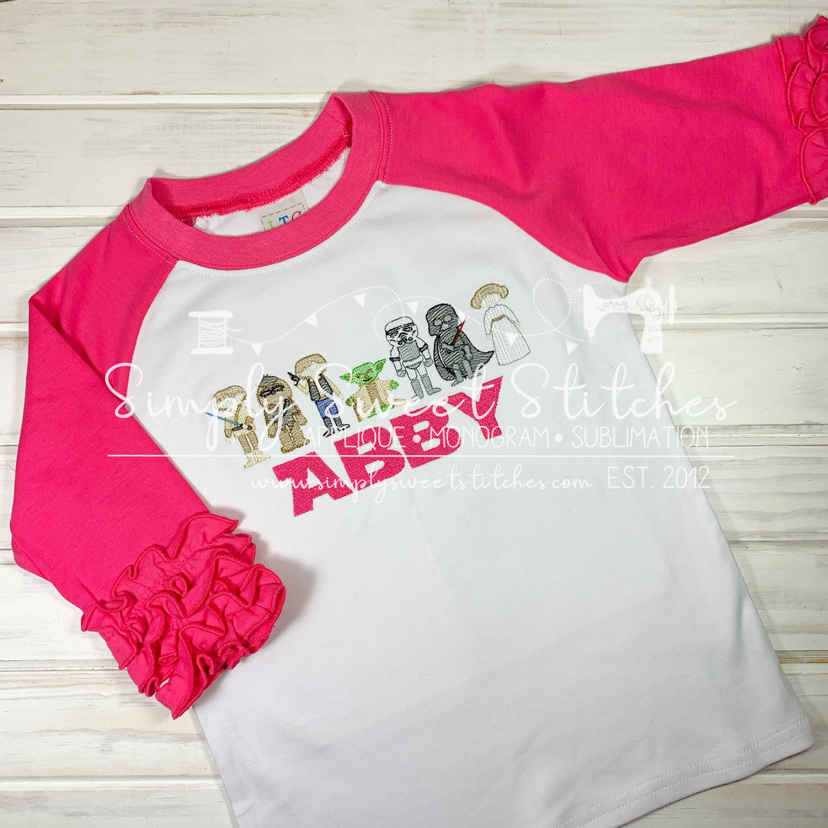 1965 - STAR WARS LINEUP - SKETCH CHILD SHIRT