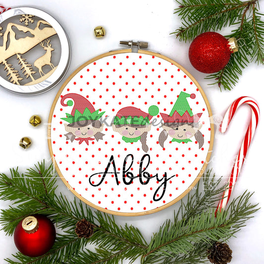 1882 - ELF GIRLS - ORNAMENT