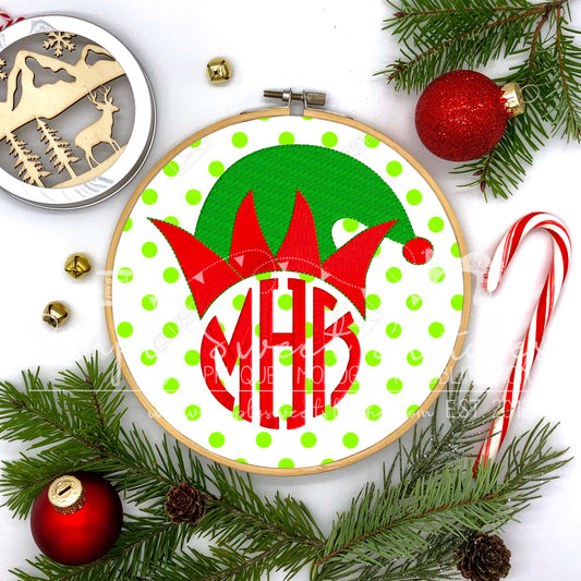 2679 - ELF BOY MONOGRAM - ORNAMENT