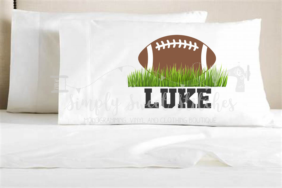 1454 - FOOTBALL - PILLOWCASE