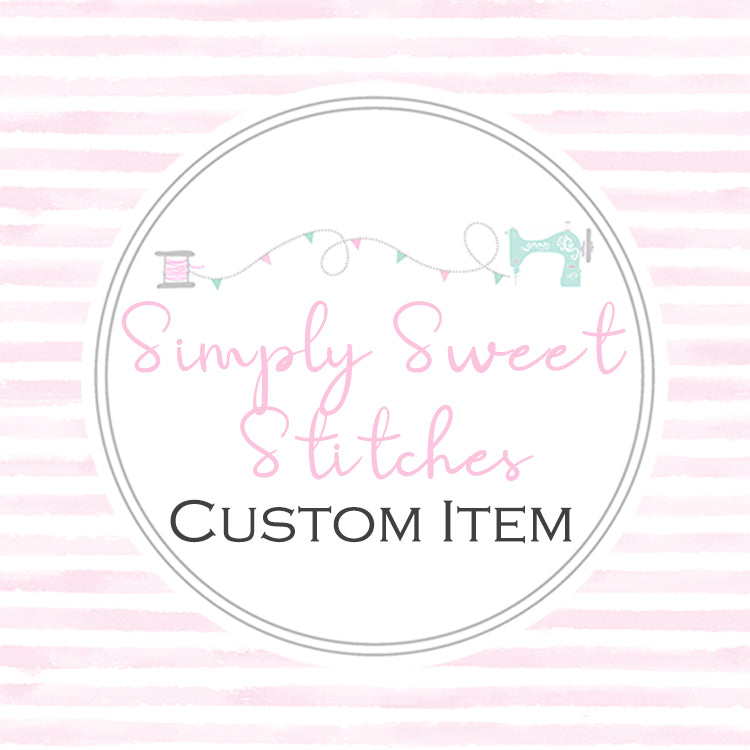 2082 - CUSTOM - STROLLER TAG