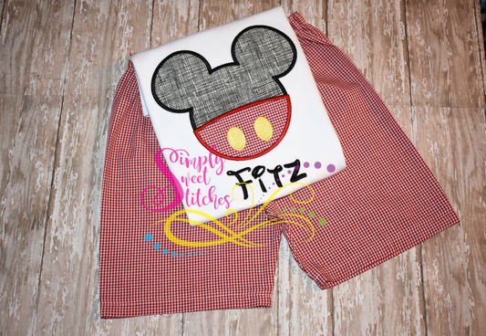 1969 - MR MOUSE | APPLIQUE CHILD SHIRT