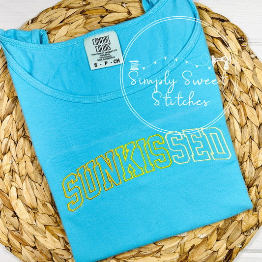 5504 - SUNKISSED EMBROIDERY - ADULT TANK