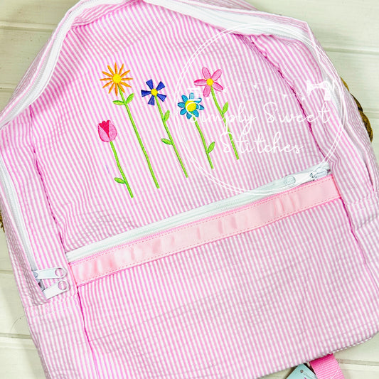 2543 - SPRING FLOWERS - BACKPACK