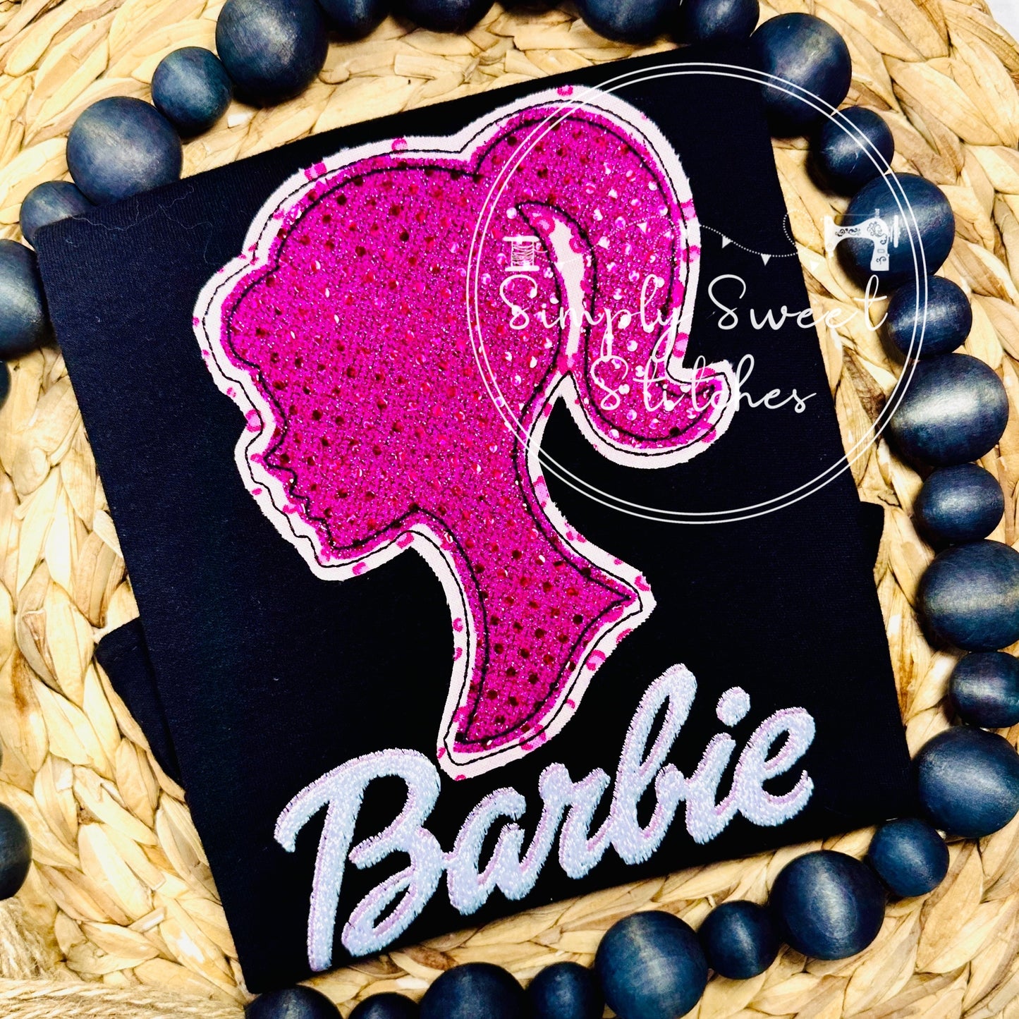 2655 - BARBIE SILHOUETTE - APPLIQUE CHILD SHIRT