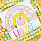 1009 - SCHOOL SUPPLIES RAINBOW APPLIQUE - CHILD SHIRT