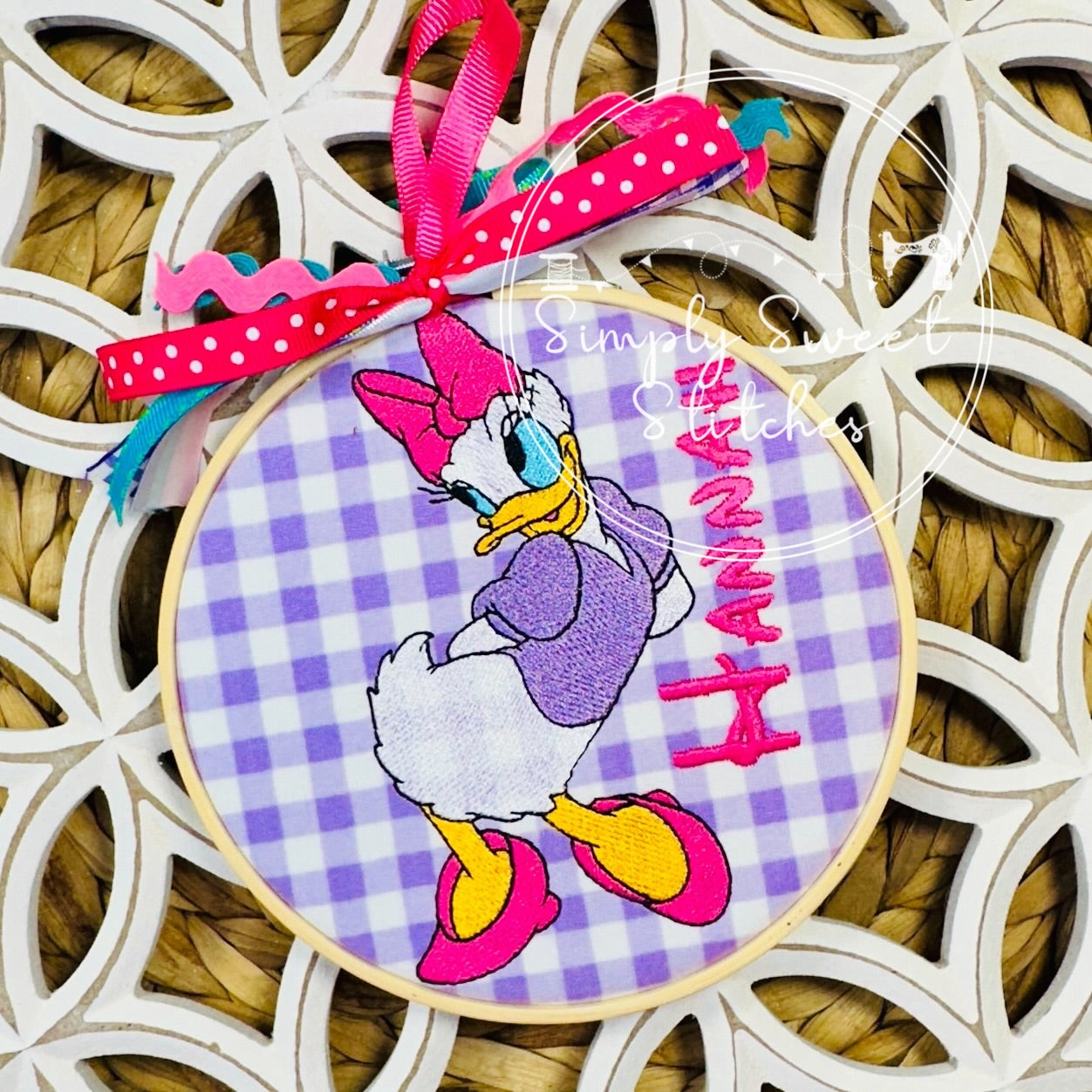 2791 - GIRL DUCK - ORNAMENT