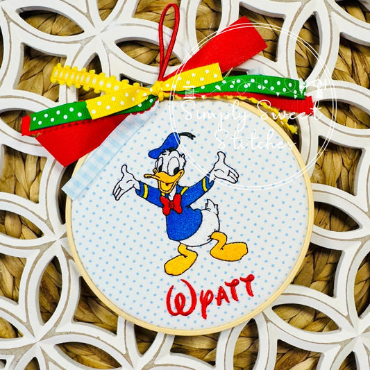 2791 - BOY DUCK - ORNAMENT