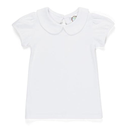 GIRLS PETER PAN COLLAR SHIRT