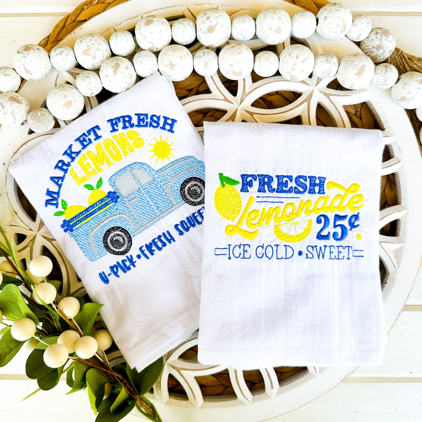 2838 - FRESH LEMONADE - KITCHEN TOWEL