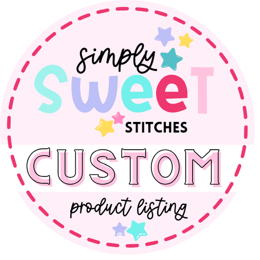 2849 - Custom Mascot Sequins Double Stack Applique - Adult Shirt