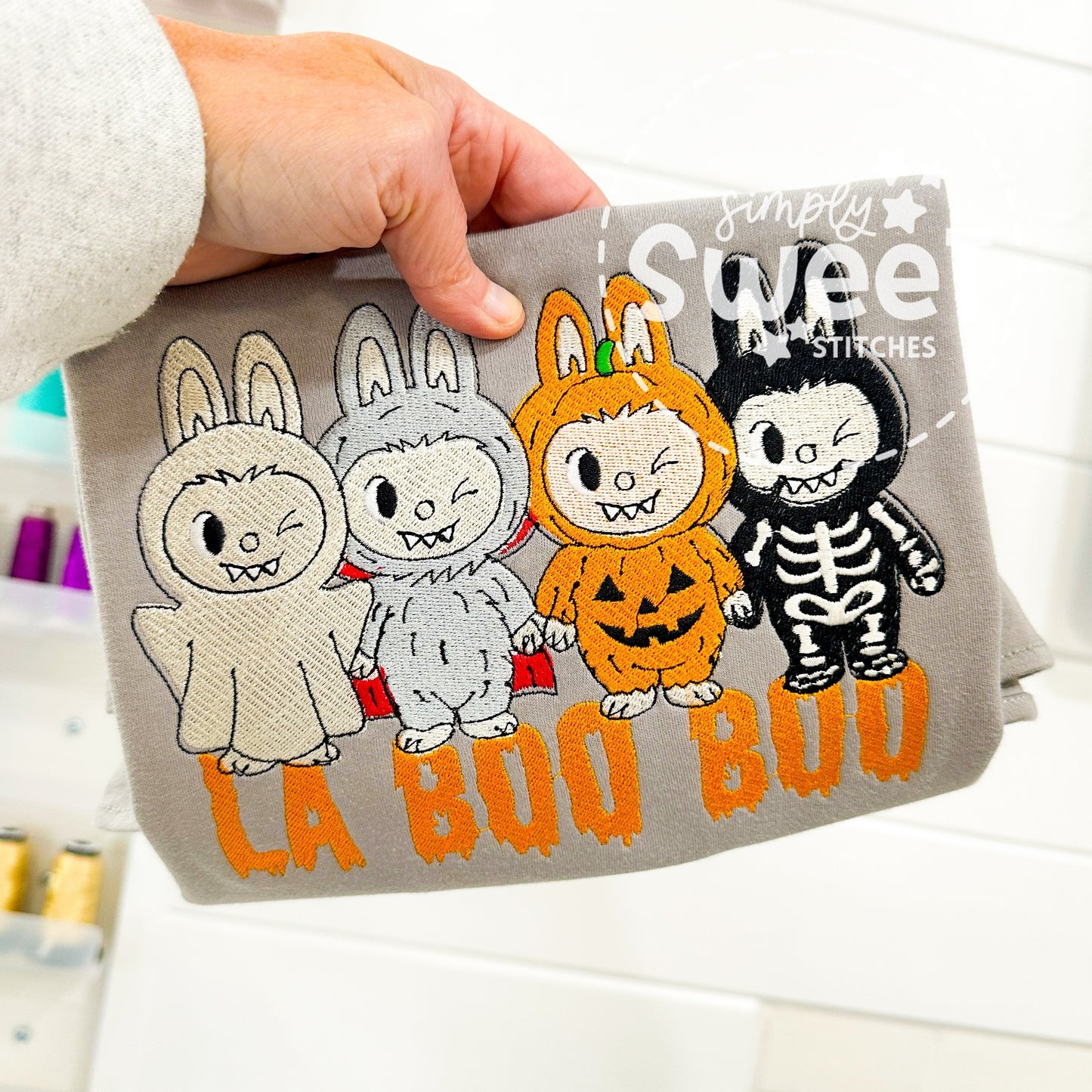 2936 - LA BOO BOO - APPLIQUE CHILD SHIRT