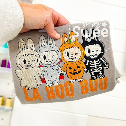 2936 - LA BOO BOO - APPLIQUE CHILD SHIRT