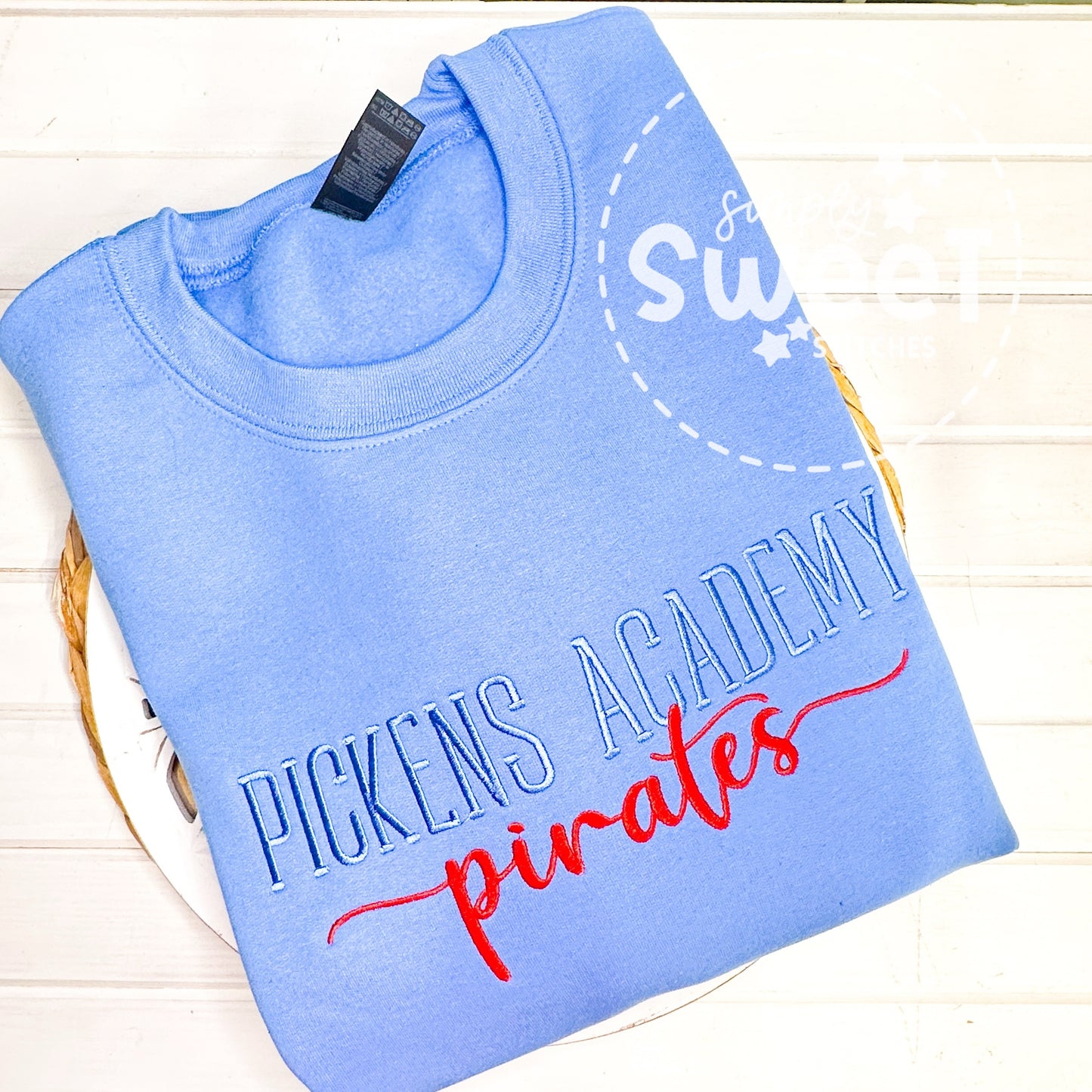 2861 - PA PIRATES - EMBROIDERY ADULT SHIRT