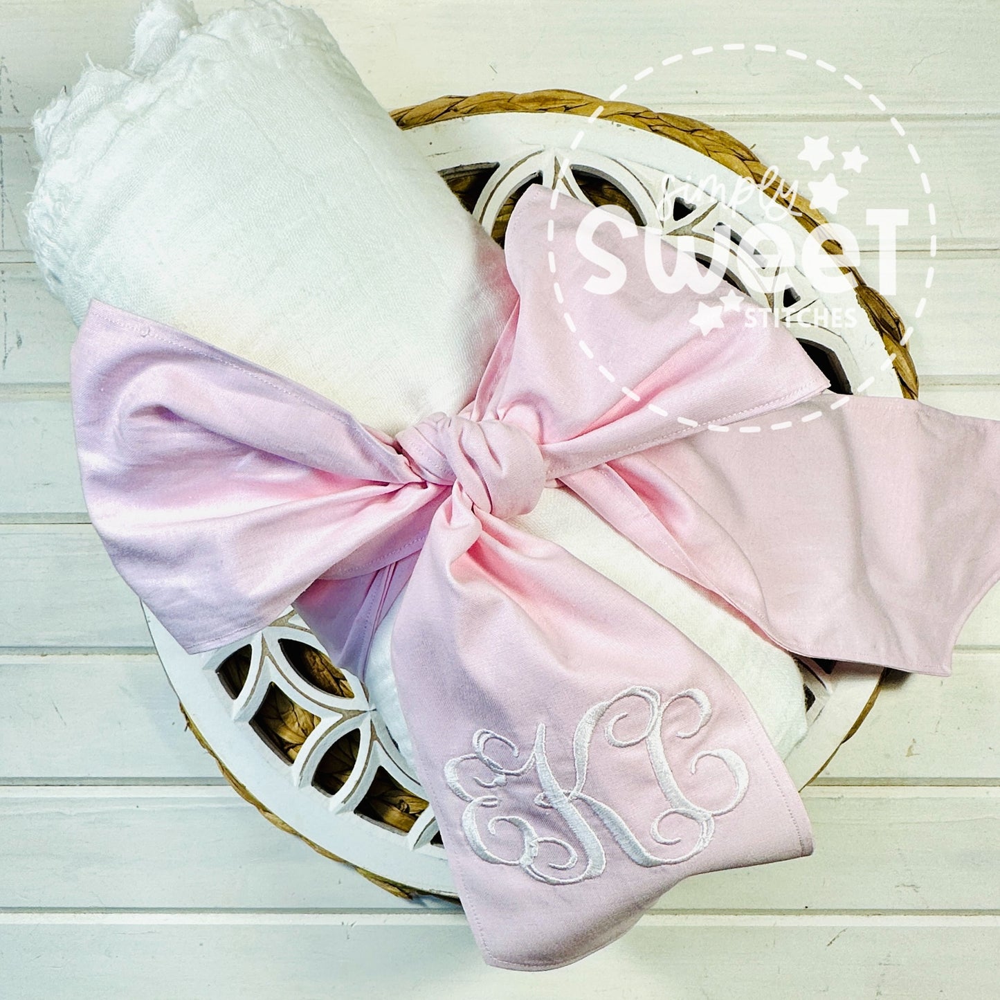 2709 - BABY SWADDLE BOW SASH