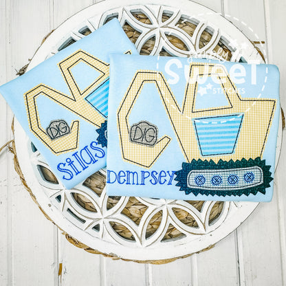 1564 - DIG - APPLIQUE CHILD SHIRT