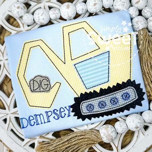 1564 - DIG - APPLIQUE CHILD SHIRT