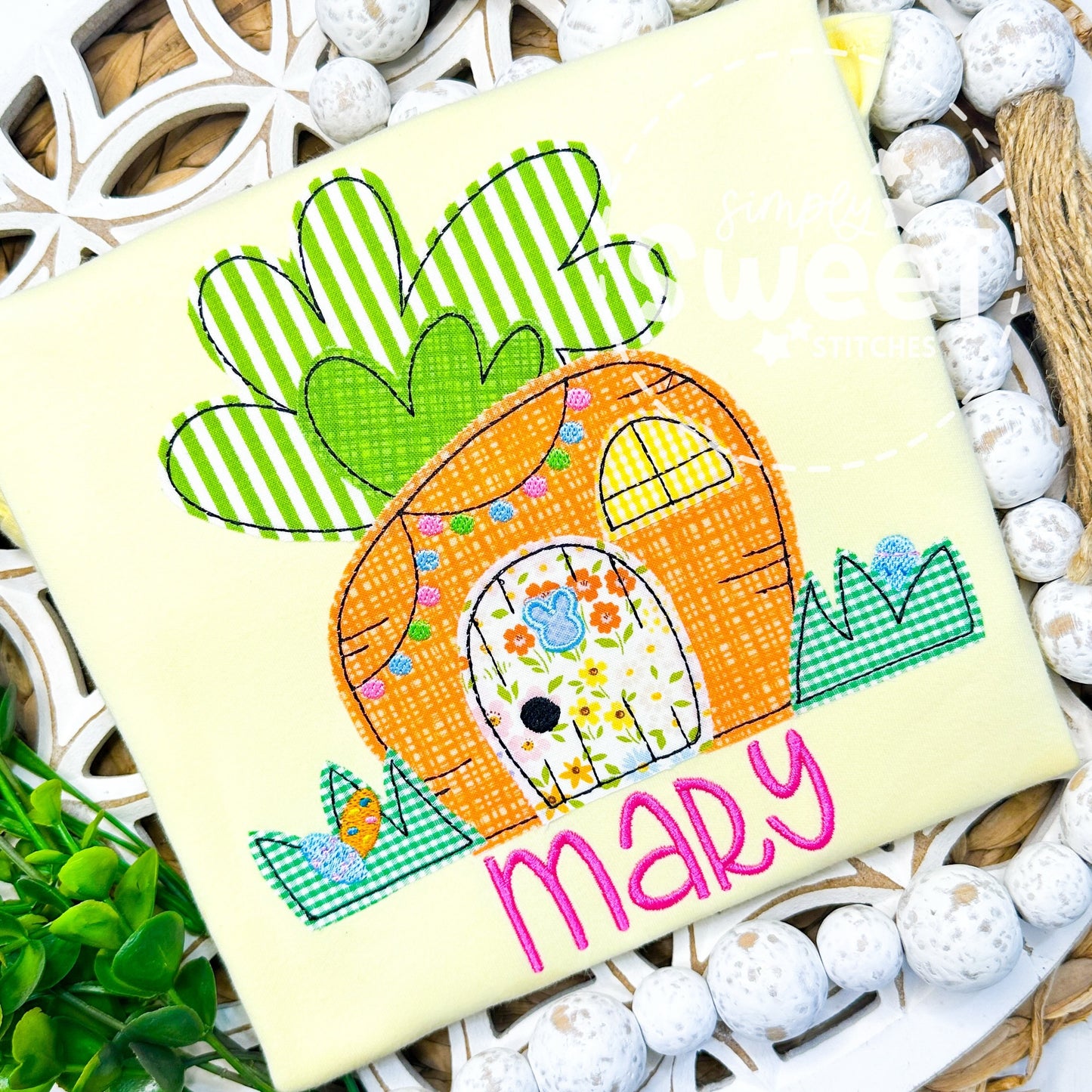 2963 | CARROT HOUSE | APPLIQUE CHILD SHIRT