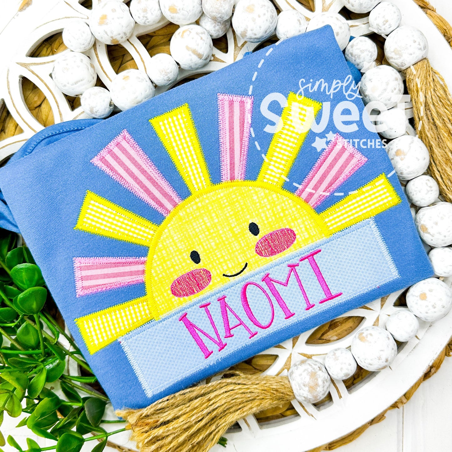 2875 - SUNSHINE | APPLIQUE CHILD SHIRT