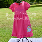 1250 - MAGICAL UNICORN RUFFLE EMPIRE DRESS