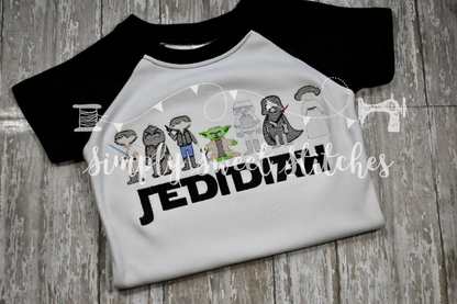 1965 - STAR WARS LINEUP - SKETCH CHILD SHIRT