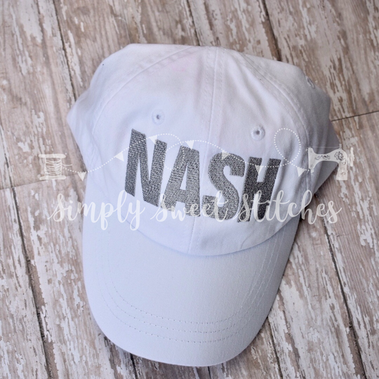 1865 - NASH BASEBALL HAT