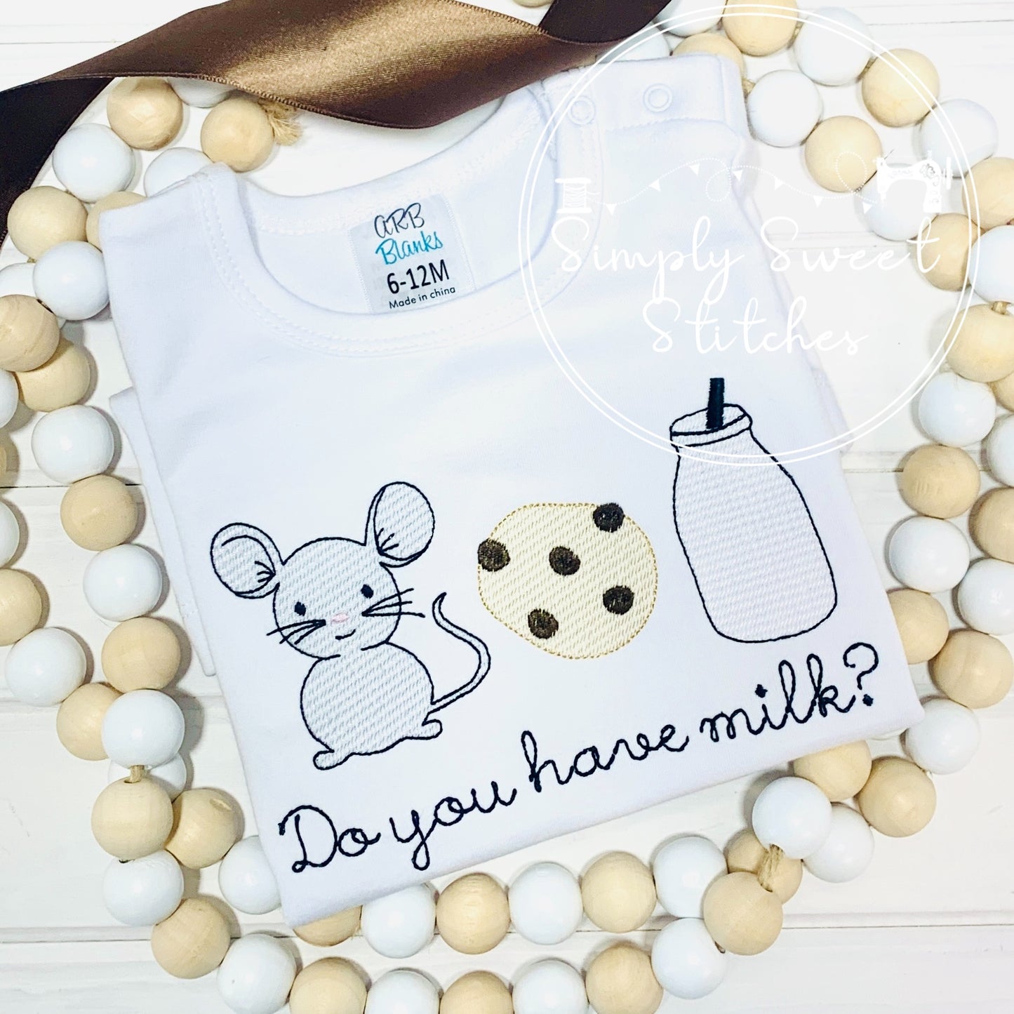 2256 - IF YOU GIVE A MOUSE A COOKIE - SKETCH CHILD SHIRT