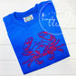 4023 - VINTAGE CRAB SKETCH APPLIQUE - CHILD SHIRT