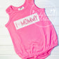 2586 - I LOVE MOMMY FAUX SMOCK APPLIQUE - CHILD SHIRT