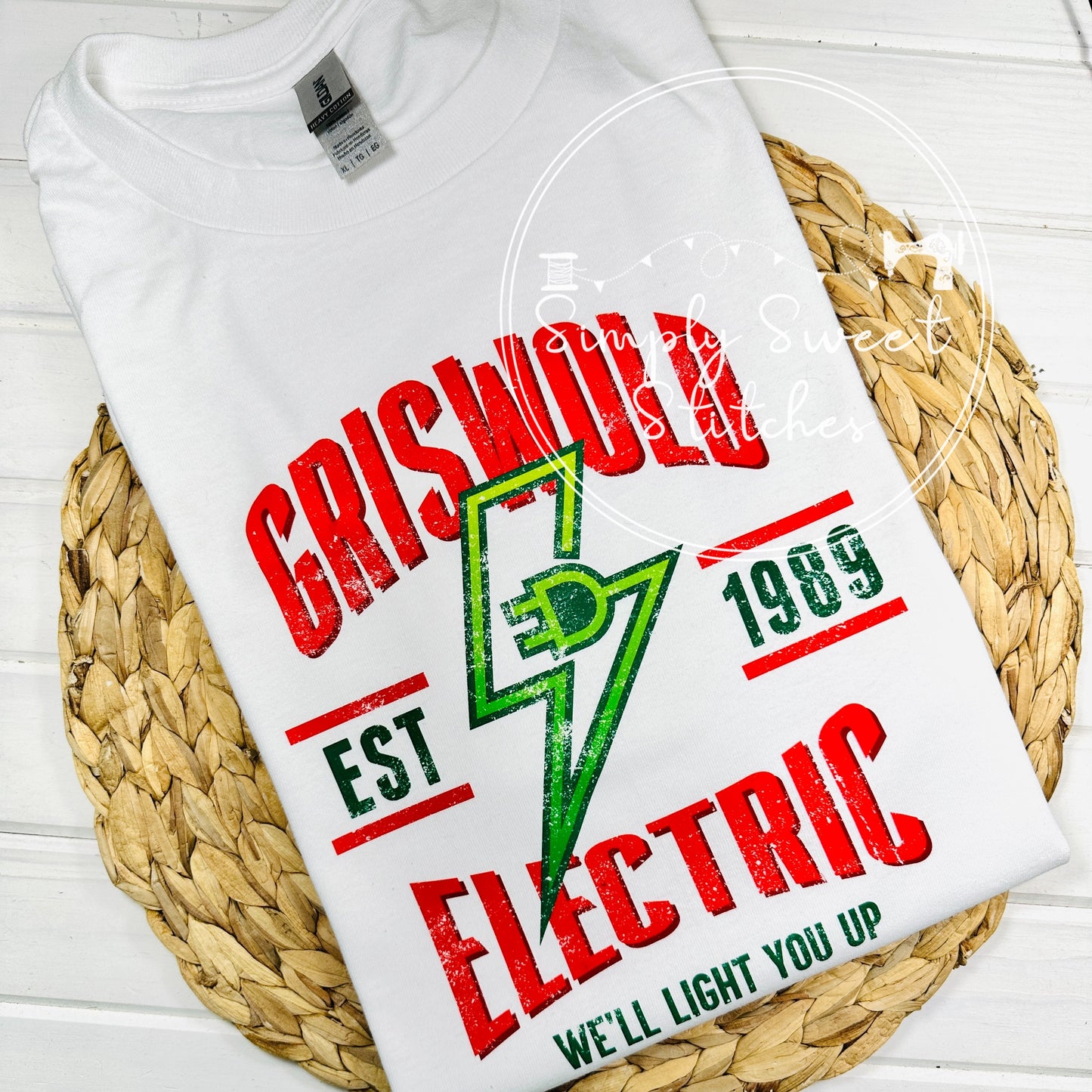 2403 - GRISWOLD ELECTRIC - HEAT PRESS ADULT SHIRT