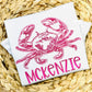 4023 - VINTAGE CRAB SKETCH APPLIQUE - CHILD SHIRT