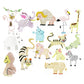 2303 - SWIRLY ZOO ANIMALS APPLIQUE - CHILD SHIRT
