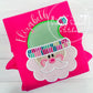 1628 - SANTA FACE APPLIQUE - CHILD SHIRT