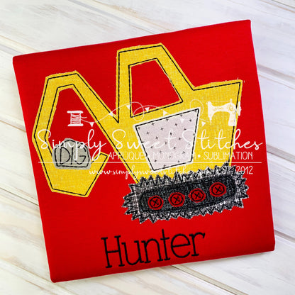 1564 - DIG - APPLIQUE CHILD SHIRT