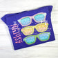 2483 - GIRLS SUNGLASSES APPLIQUE - CHILD SHIRT